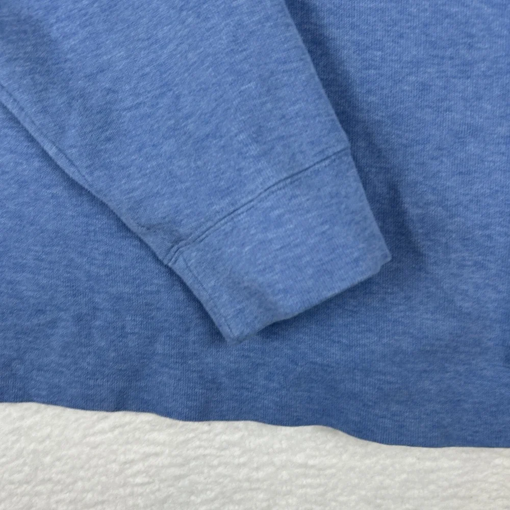 Polo Ralph Lauren Estate Rib 1/4‎ Zip Pullover Sweater Blue Men's Size XL